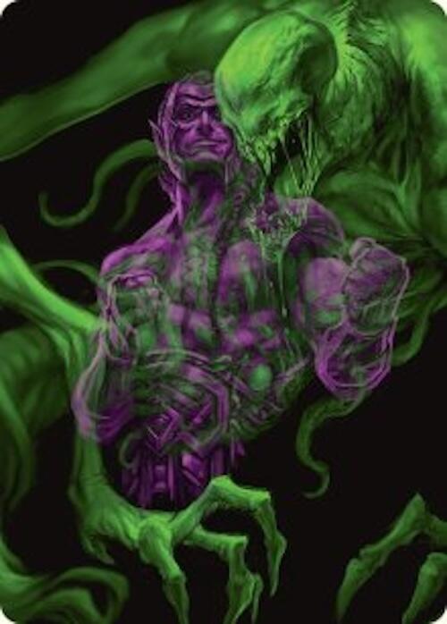 Tyvar, the Pummeler Art Card [Duskmourn: House of Horror Art Series] | Local Legends