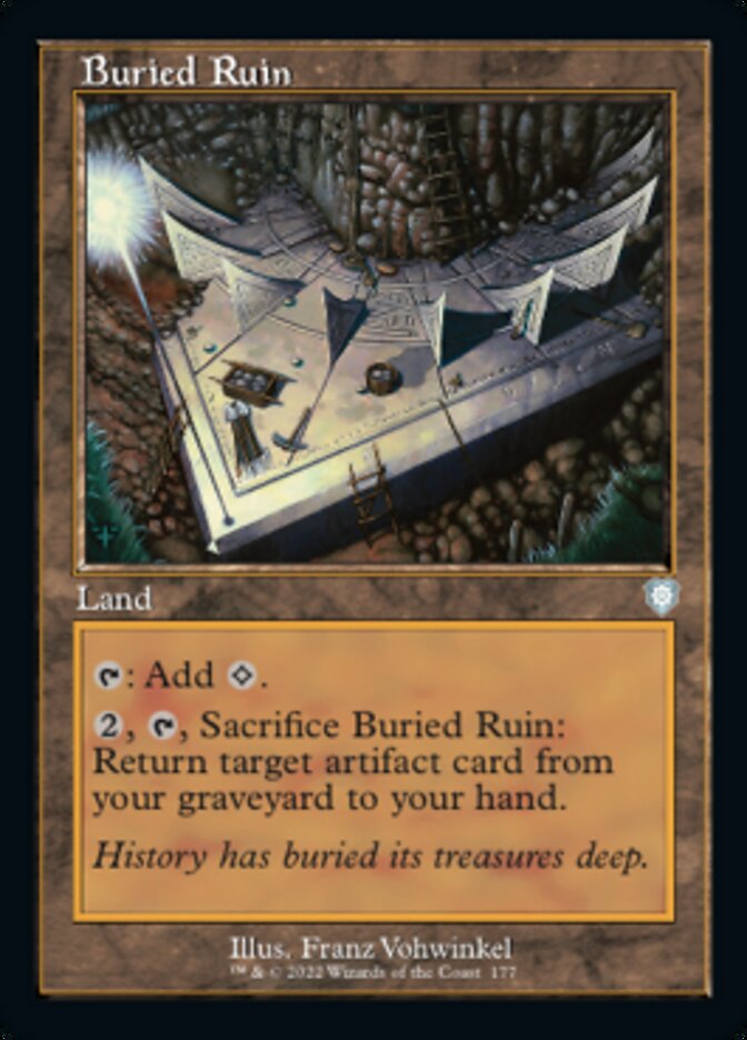 Buried Ruin (Retro) [The Brothers' War Commander] | Local Legends