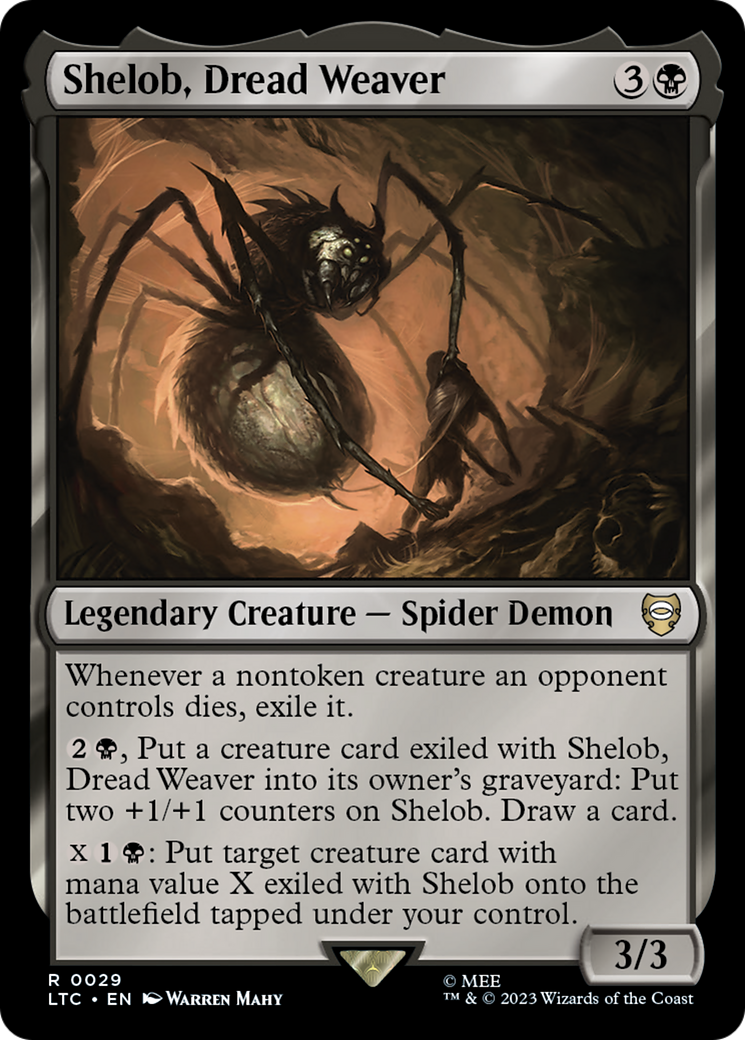 Shelob, Dread Weaver [The Lord of the Rings: Tales of Middle-Earth Commander] | Golgari Games