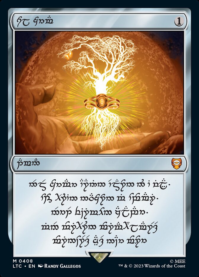 Sol Ring (408) (Elven) [The Lord of the Rings: Tales of Middle-Earth Commander] | Local Legends