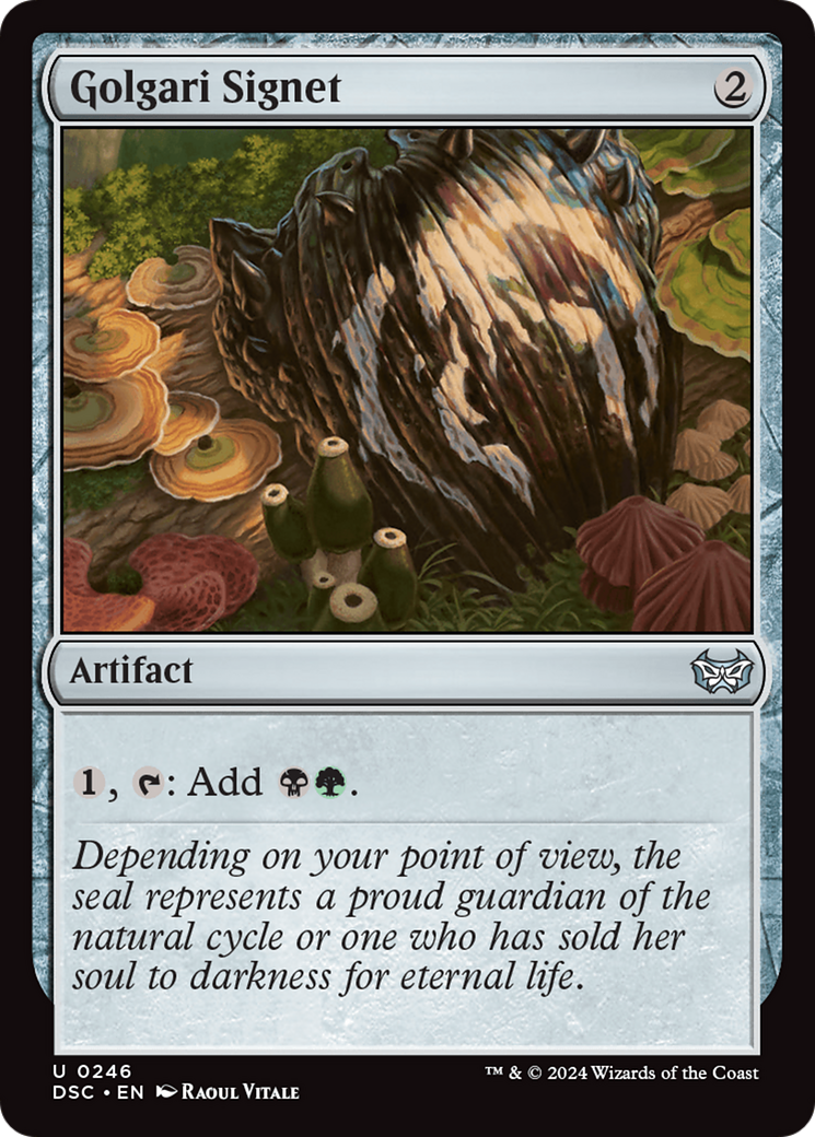 Golgari Signet [Duskmourn: House of Horror Commander] | Local Legends