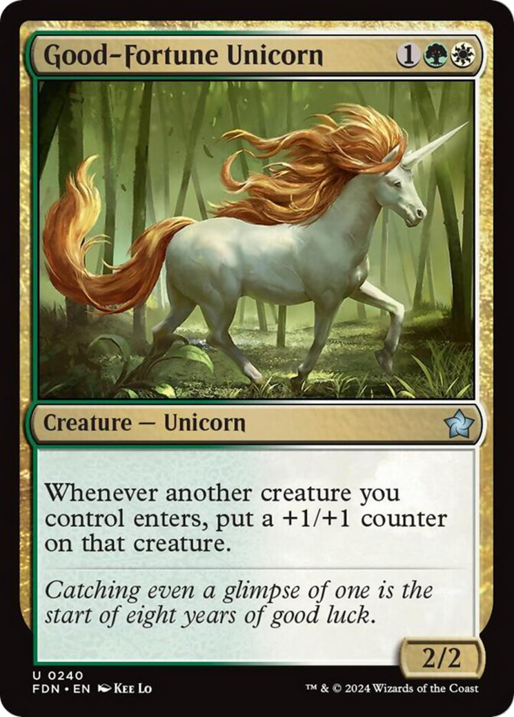 Good-Fortune Unicorn [Foundations] | Local Legends
