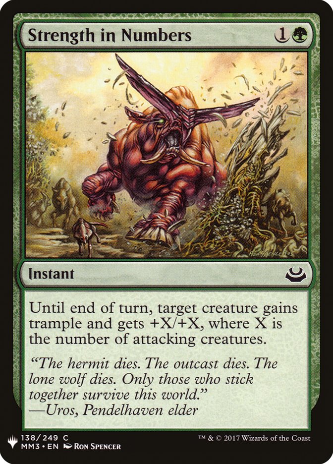 Strength in Numbers [Mystery Booster] | Local Legends
