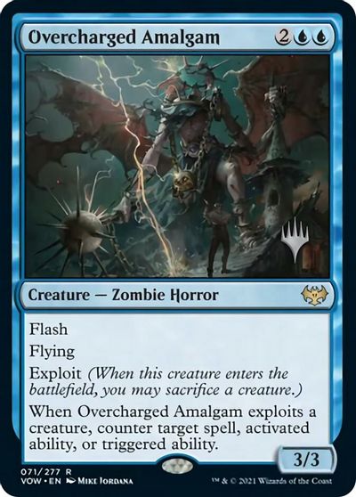 Overcharged Amalgam (Promo Pack) [Innistrad: Crimson Vow Promos] | Local Legends