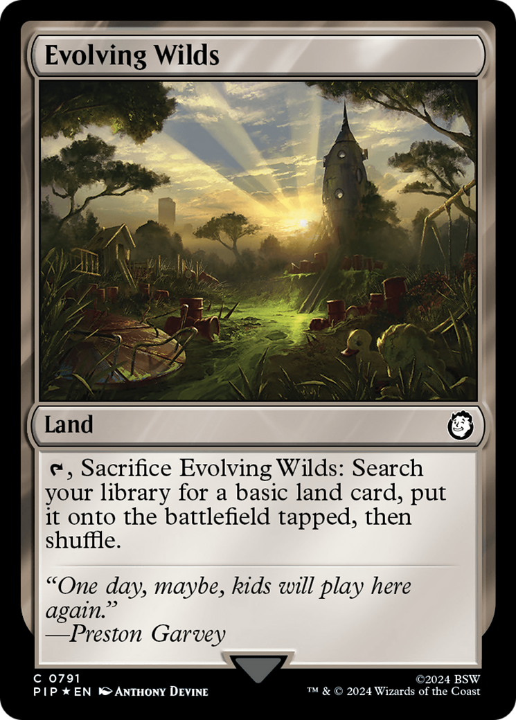 Evolving Wilds (Surge Foil) [Fallout] | Local Legends