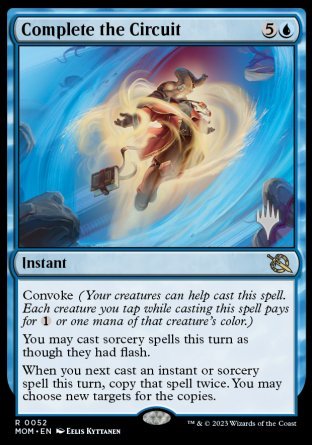 Complete the Circuit (Promo Pack) [March of the Machine Promos] | Local Legends