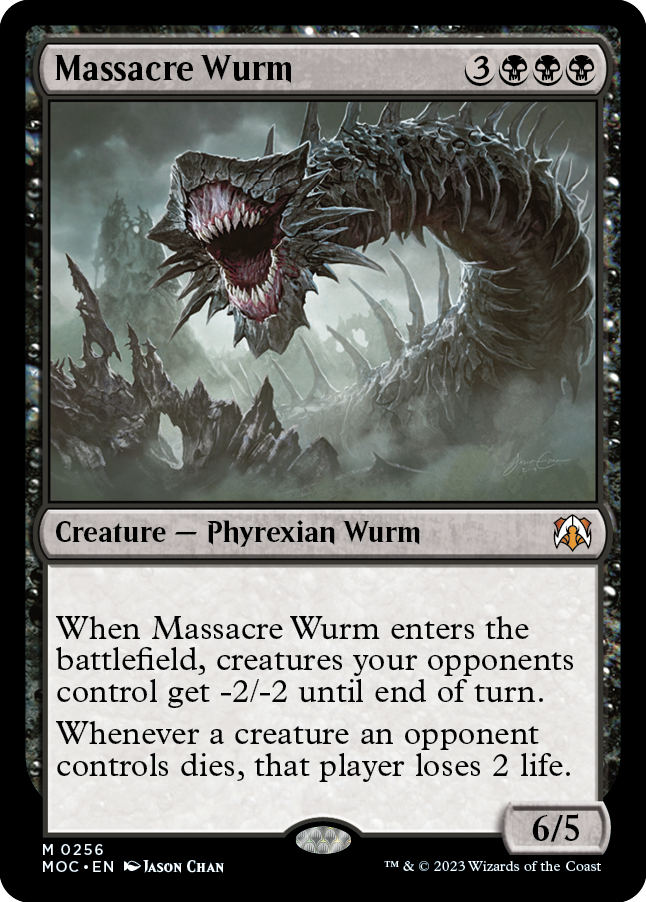 Massacre Wurm [March of the Machine Commander] | Local Legends