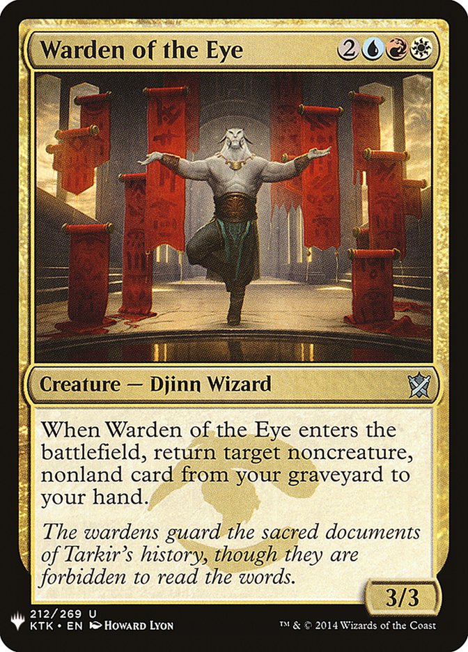 Warden of the Eye [Mystery Booster] | Local Legends