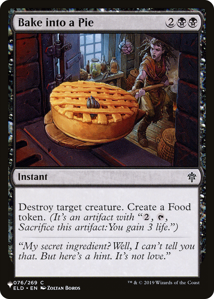 Bake into a Pie [The List] | Local Legends