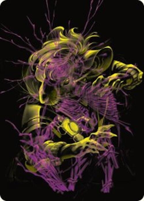 Nashi, Searcher in the Dark Art Card (43/54) [Duskmourn: House of Horror Art Series] | Local Legends