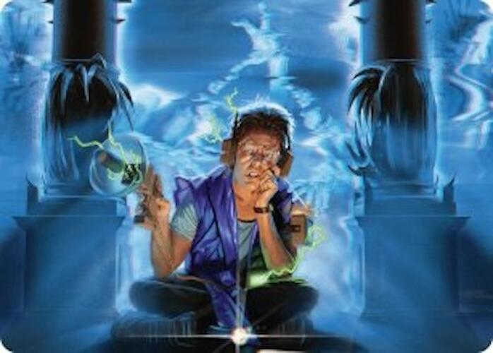 Oblivious Bookworm Art Card [Duskmourn: House of Horror Art Series] | Local Legends