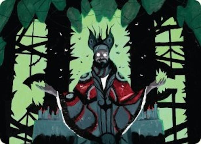 Victor, Valgavoth's Seneschal Art Card (23/54) [Duskmourn: House of Horror Art Series] | Local Legends