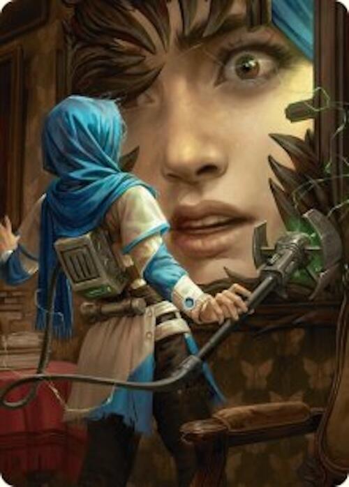 Reality Is Mine to Control Art Card [Duskmourn: House of Horror Art Series] | Local Legends