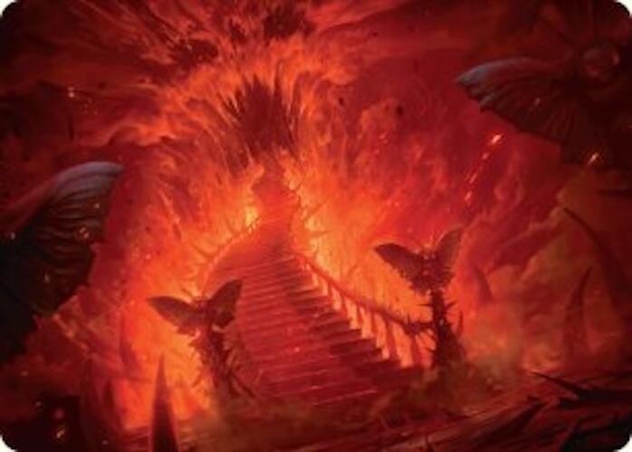 Mountain Art Card [Duskmourn: House of Horror Art Series] | Local Legends