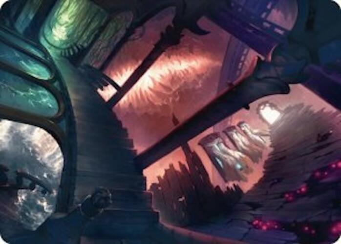 Terramorphic Expanse Art Card [Duskmourn: House of Horror Art Series] | Local Legends