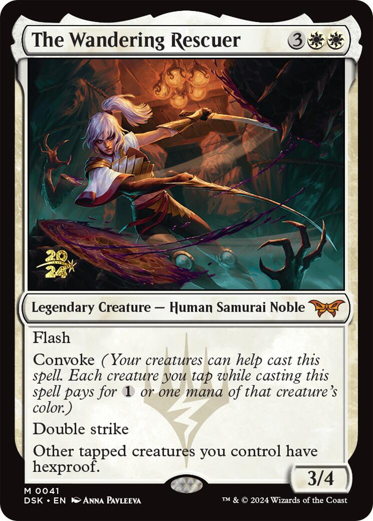 The Wandering Rescuer [Duskmourn: House of Horror Prerelease Promos] | Local Legends