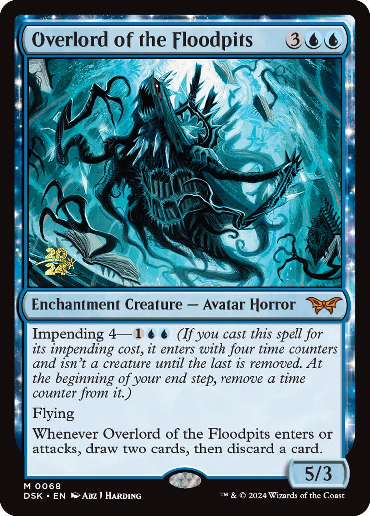 Overlord of the Floodpits [Duskmourn: House of Horror Prerelease Promos] | Golgari Games