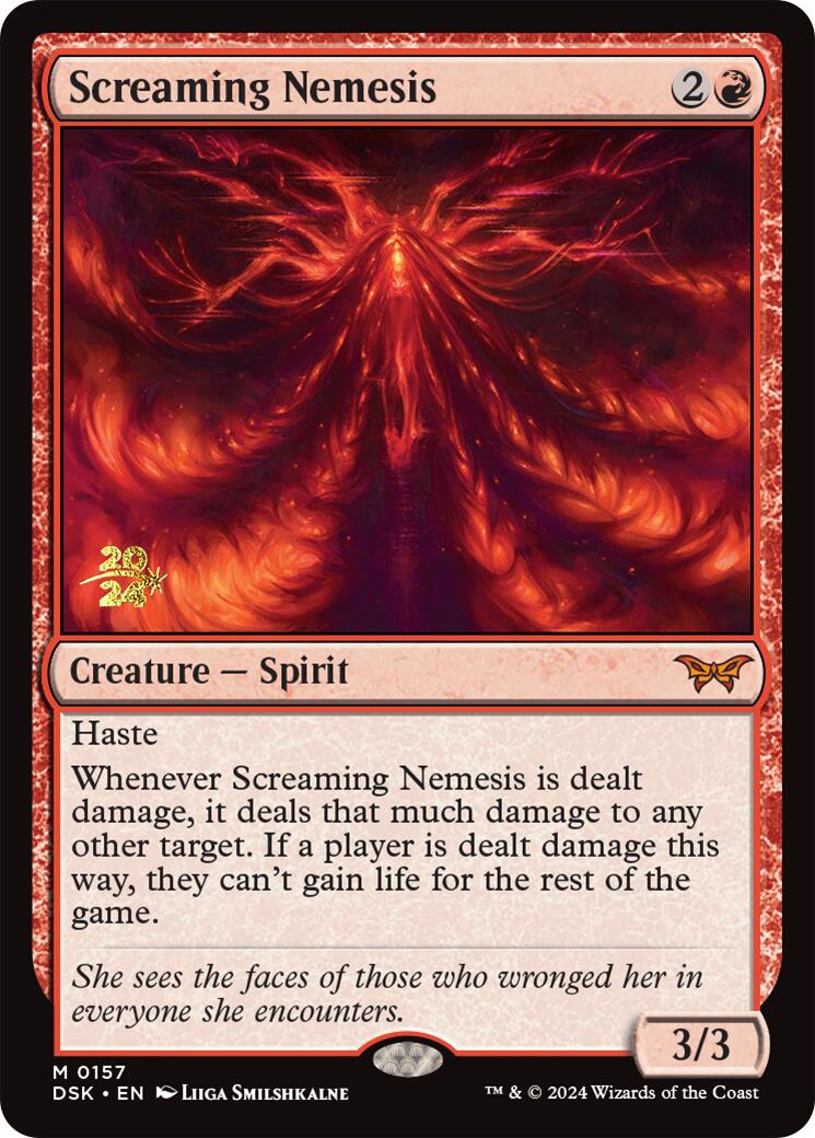 Screaming Nemesis [Duskmourn: House of Horror Prerelease Promos] | Local Legends