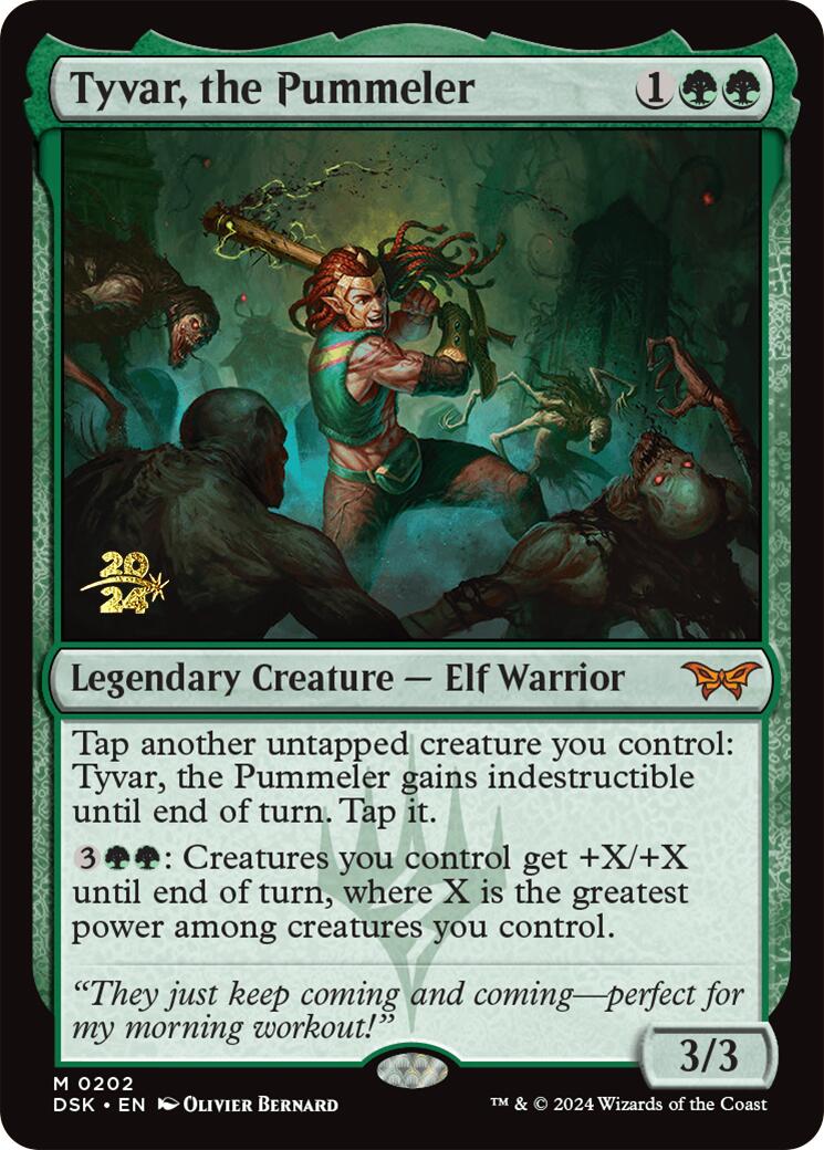Tyvar, the Pummeler [Duskmourn: House of Horror Prerelease Promos] | Local Legends