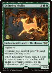 Enduring Vitality [Duskmourn: House of Horror Prerelease Promos] | Golgari Games