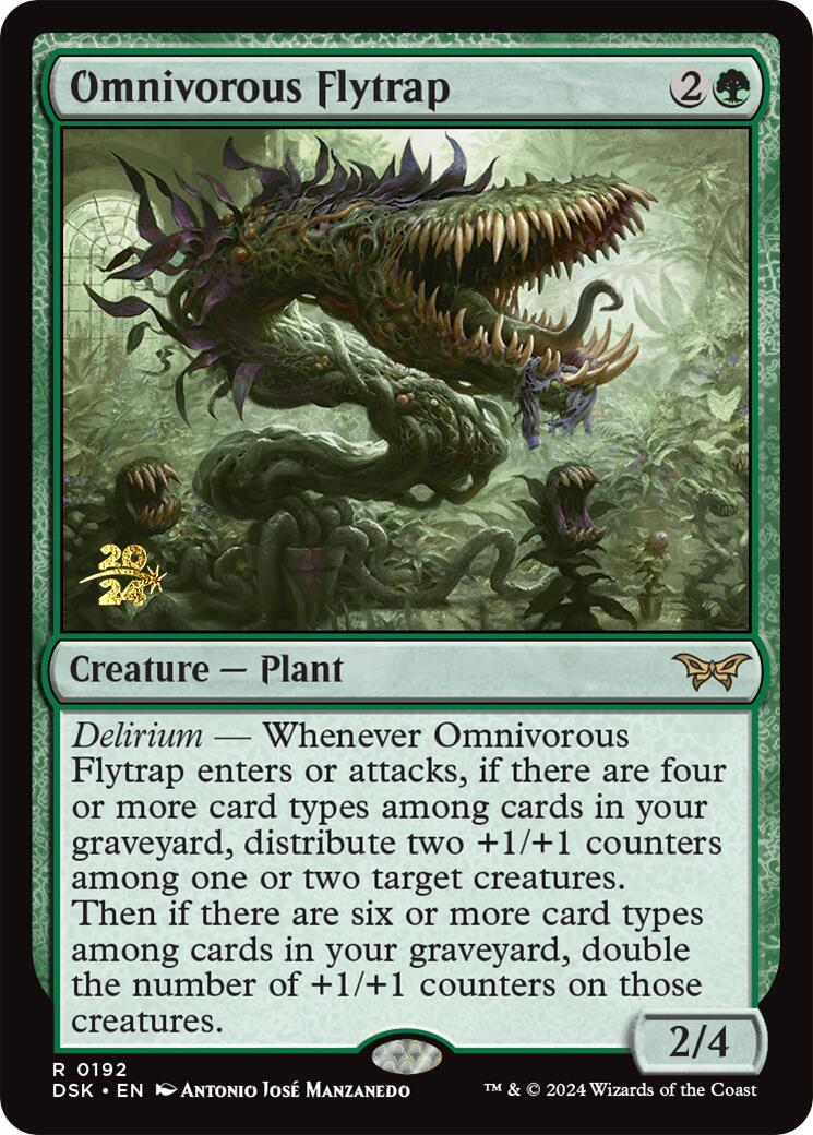 Omnivorous Flytrap [Duskmourn: House of Horror Prerelease Promos] | Local Legends