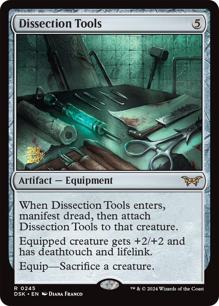 Dissection Tools [Duskmourn: House of Horror Prerelease Promos] | Golgari Games