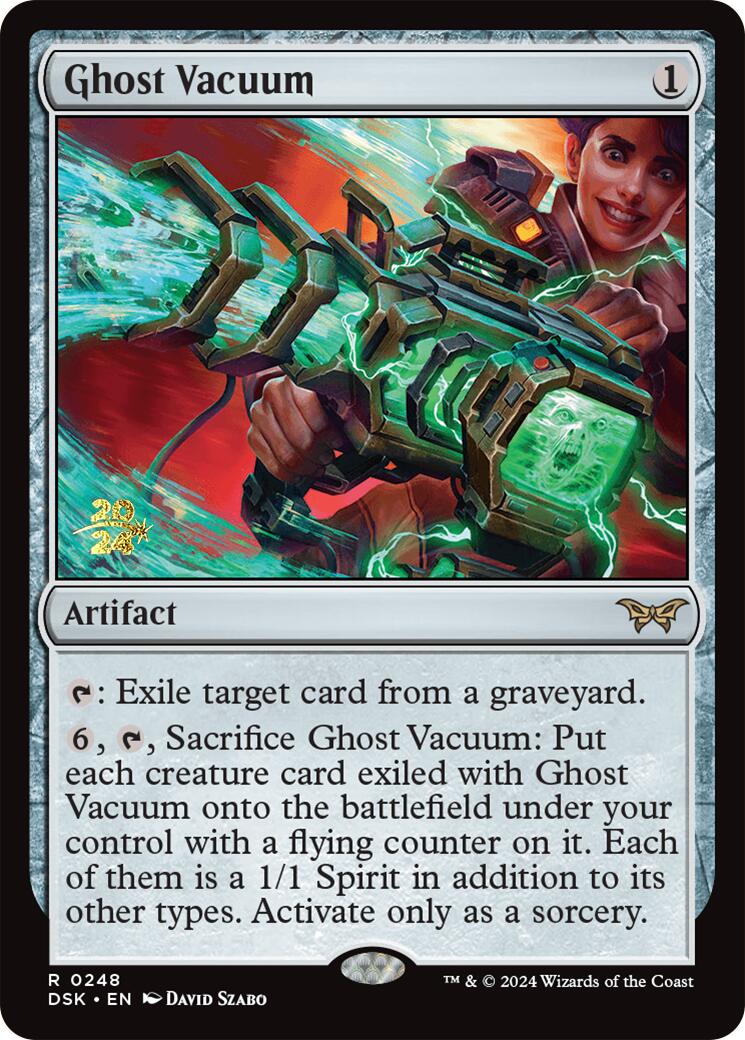 Ghost Vacuum [Duskmourn: House of Horror Prerelease Promos] | Golgari Games