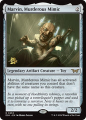 Marvin, Murderous Mimic [Duskmourn: House of Horror Prerelease Promos] | Local Legends