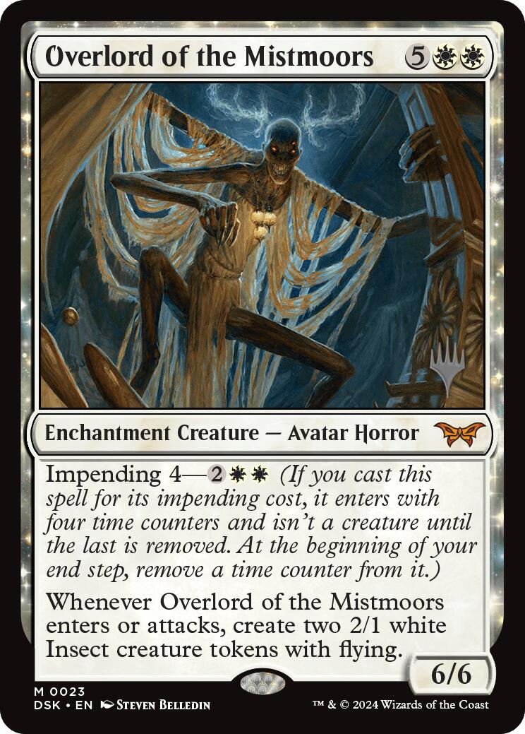 Overlord of the Mistmoors (Promo Pack) [Duskmourn: House of Horror Promos] | Local Legends