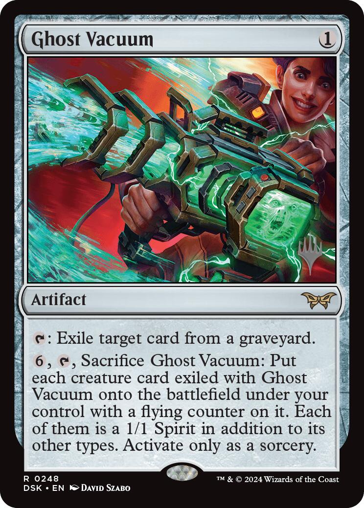 Ghost Vacuum [Duskmourn: House of Horror Promos] | Golgari Games