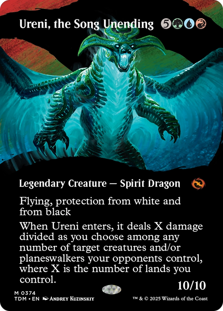 Ureni, the Song Unending (Borderless) [Tarkir: Dragonstorm] | Local Legends
