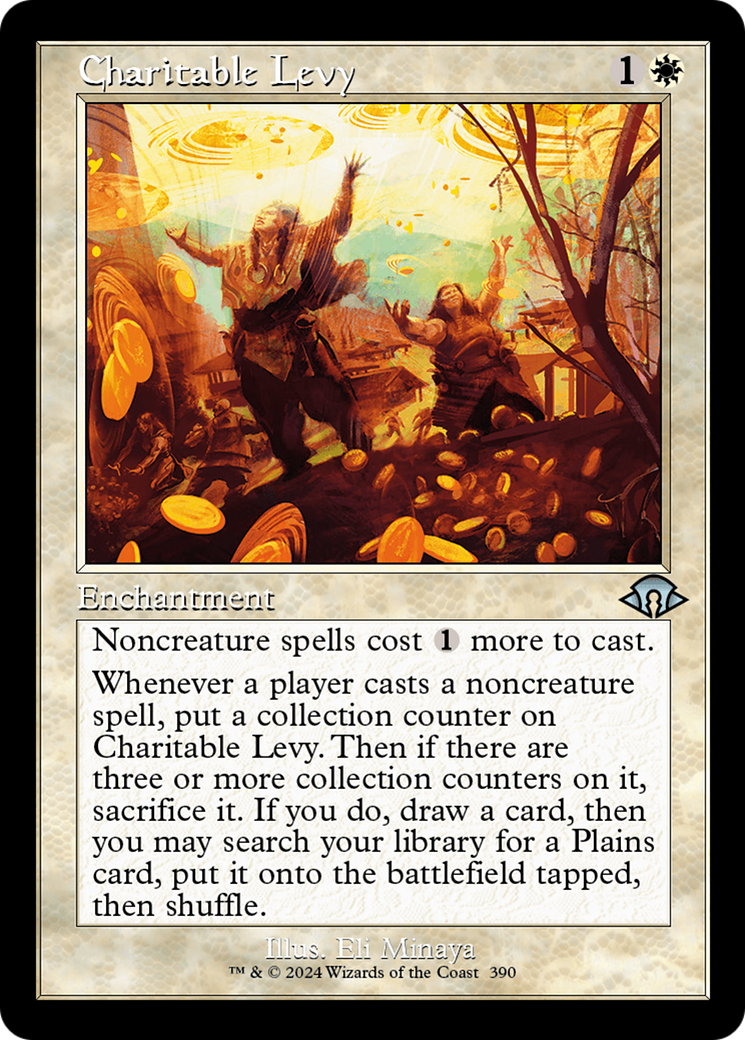 Charitable Levy (Retro) [Modern Horizons 3] | Local Legends