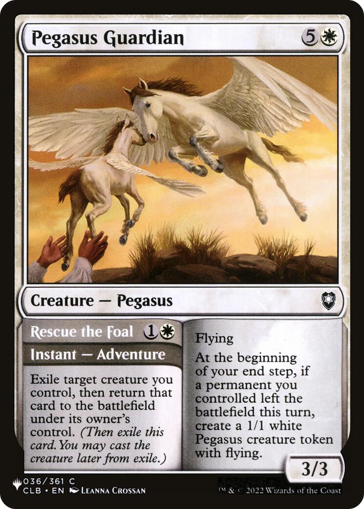 Pegasus Guardian [The List] | Local Legends