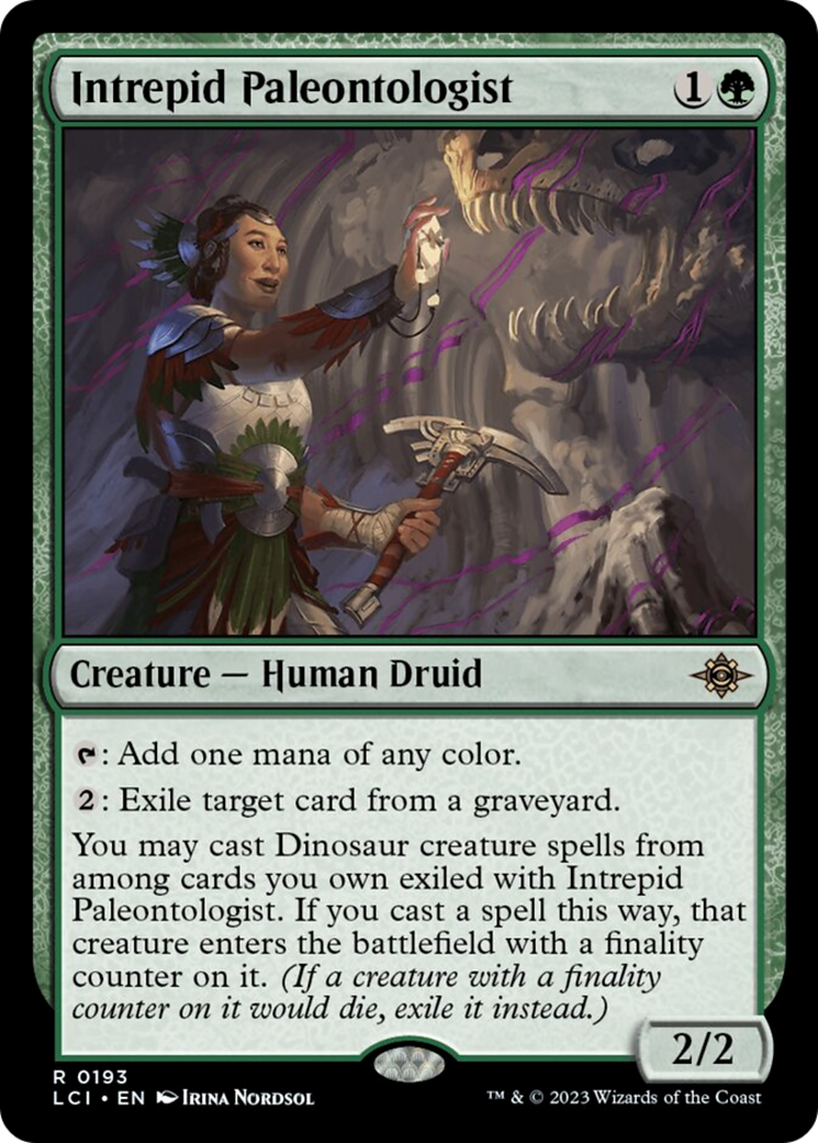 Intrepid Paleontologist [The Lost Caverns of Ixalan] | Golgari Games