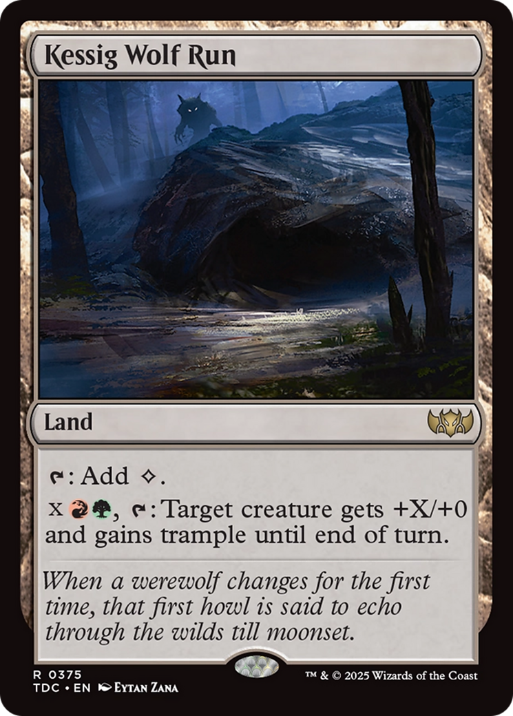 Kessig Wolf Run [Tarkir: Dragonstorm Commander] | Local Legends
