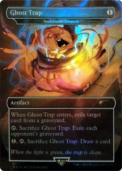 Ghost Trap - Soul-Guide Lantern (Rainbow Foil) [Secret Lair Drop Series] | Local Legends