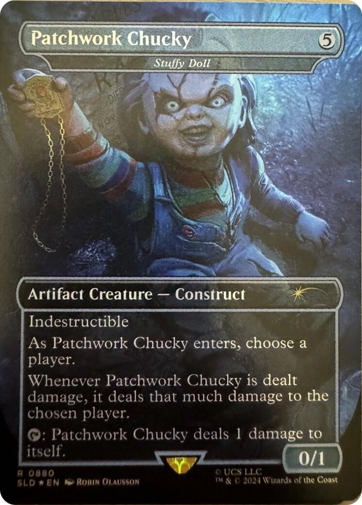 Patchwork Chucky - Stuffy Doll [Secret Lair Drop Series] | Golgari Games