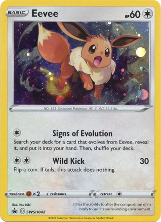 Eevee (SWSH042) [Sword & Shield: Black Star Promos] | Local Legends