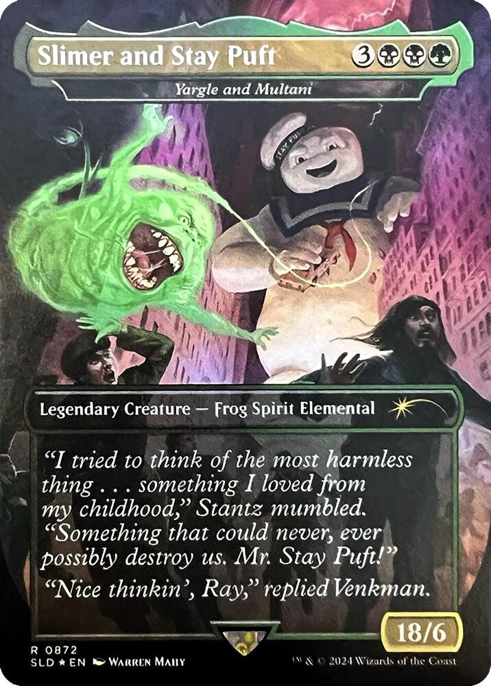 Slimer and Stay Puft - Yargle and Multani [Secret Lair Drop Series] | Local Legends