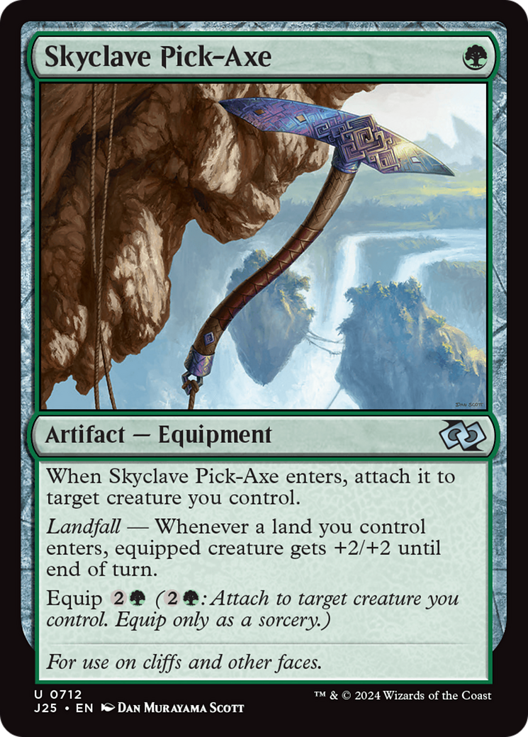 Skyclave Pick-Axe [Foundations Jumpstart] | Local Legends