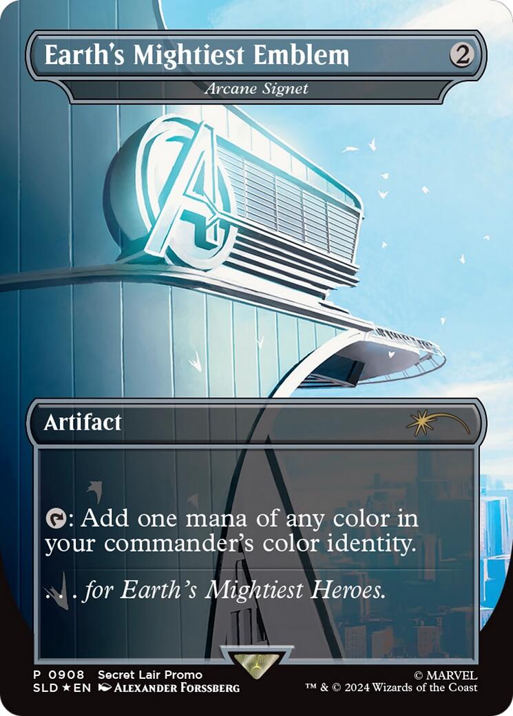 Earth's Mightiest Emblem - Arcane Signet [Secret Lair Drop Series] | Local Legends