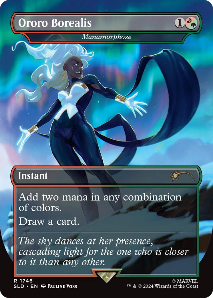 Ororo Borealis - Manamorphose (Rainbow Foil) [Secret Lair Drop Series] | Local Legends