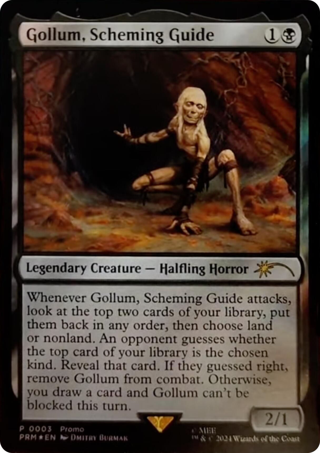 Gollum, Scheming Guide [Resale Promos] | Local Legends