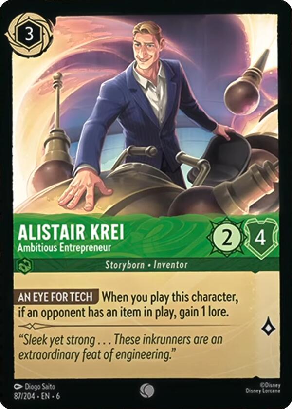 Alistair Krei - Ambitious Entrepreneur (87/204) [Azurite Sea] | Local Legends