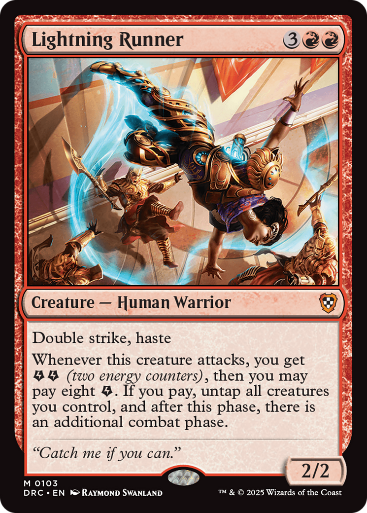 Lightning Runner [Aetherdrift Commander] | Local Legends