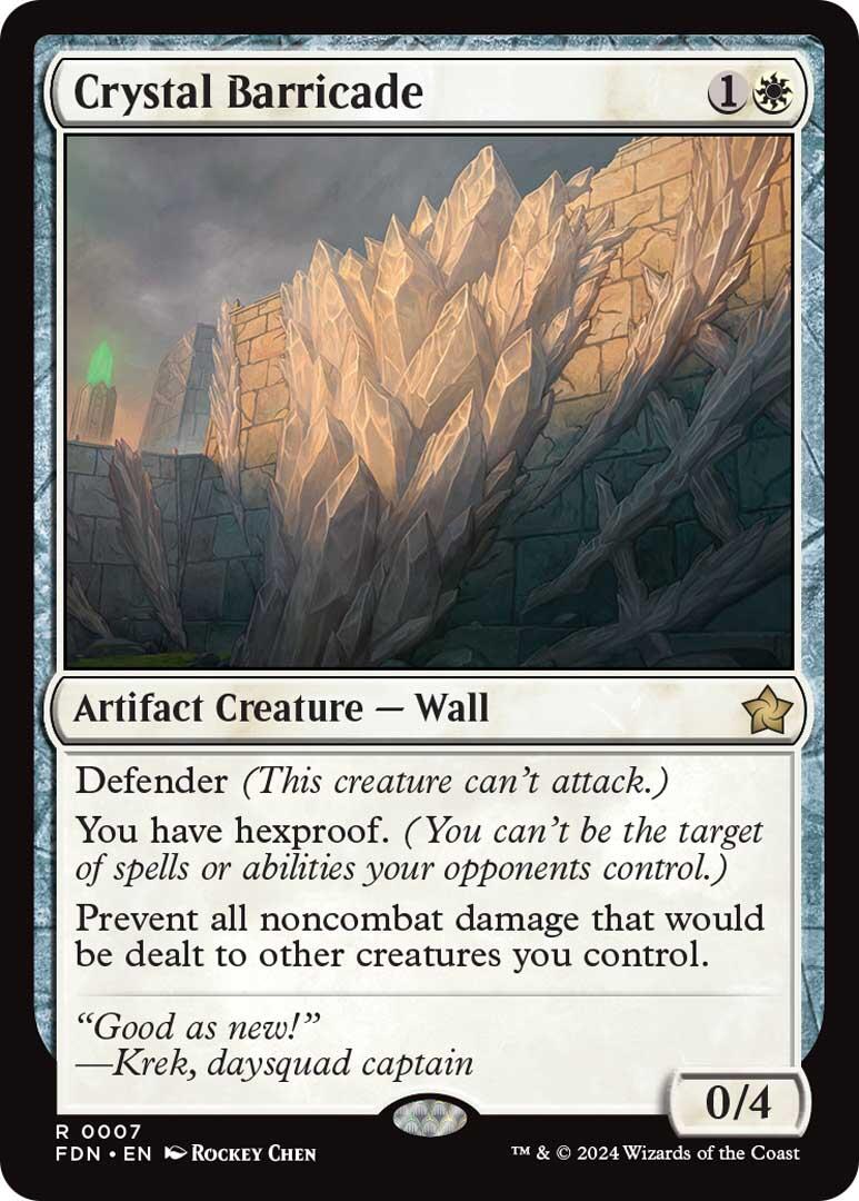 Crystal Barricade | Local Legends