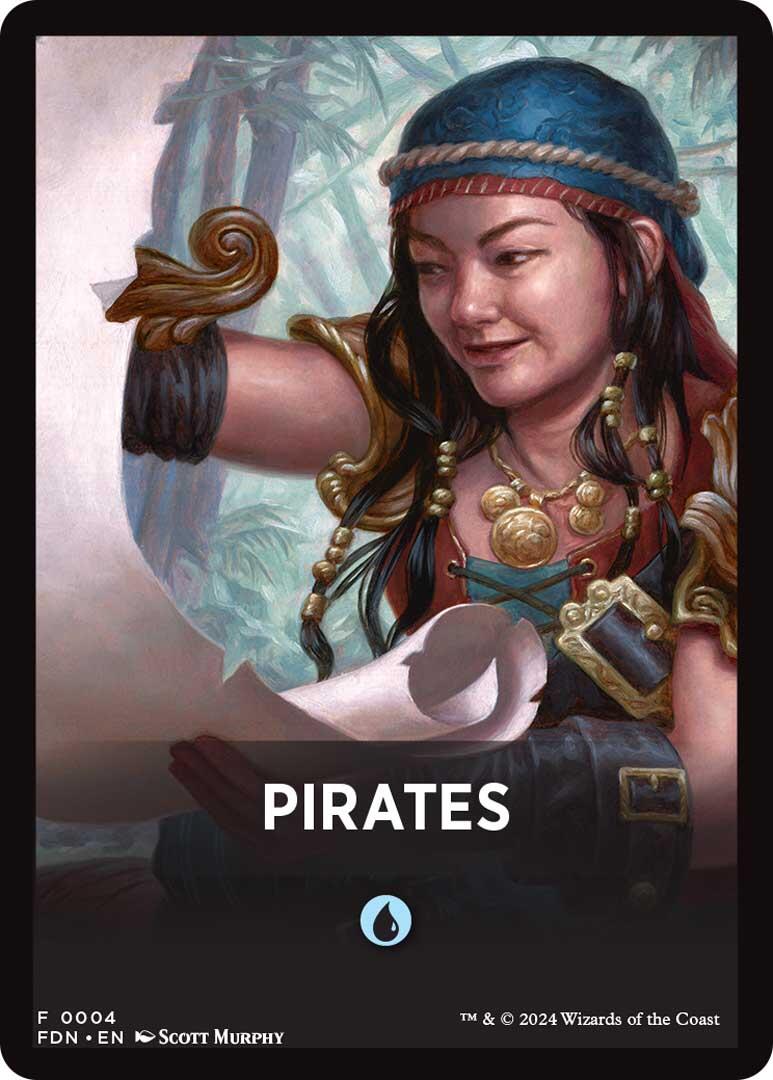 Pirates Theme Card [Foundations Tokens] | Local Legends