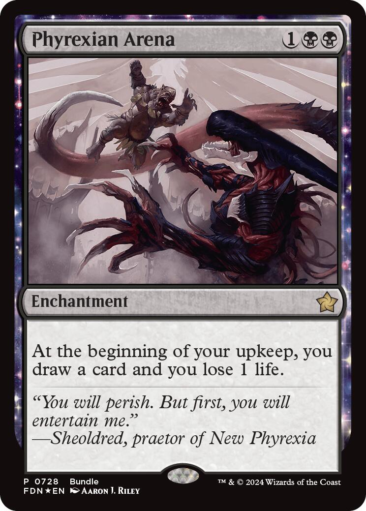Phyrexian Arena (FDN Bundle) | Local Legends
