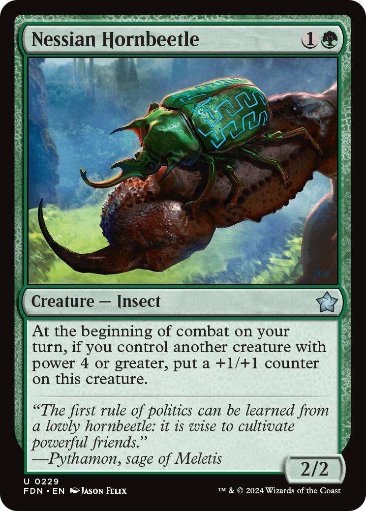 Nessian Hornbeetle | Local Legends