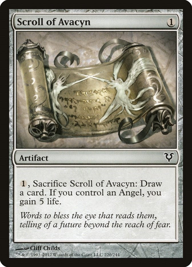 Scroll of Avacyn | Local Legends